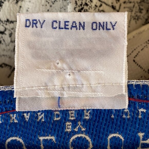 Colours by Alexander Julian Silk All Over Print Blouse French Map Artsy Travel-8 - Picture 14 of 15